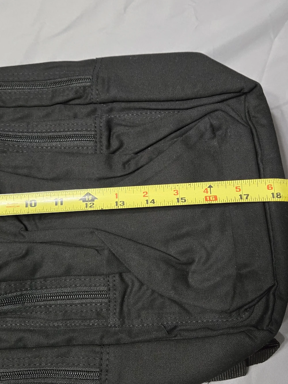 New Era Black Slim Backpack